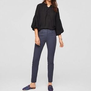 Ann Taylor LOFT Gray Marisa Skinny Ankle Pants- 8